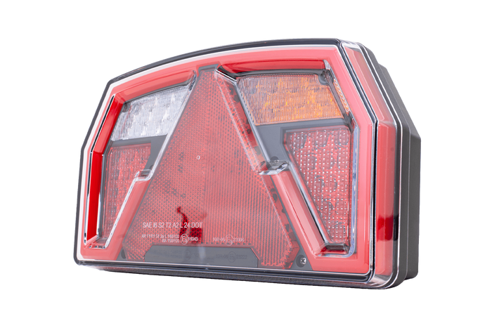 Achterlicht FRISTOM FT-372 LED 6 functies rechts