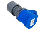 MANTES 2P+Z stopcontact, draagbaar stopcontact 16A 230V met klep