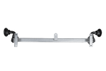 KNOTT VG7-L ongeremde as voor 750kg aanhanger 1125mm 1615mm 4x100