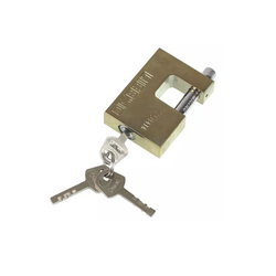 Messing hangslot 70mm HERMON, oordiameter 10mm