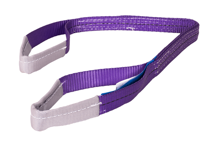HEFFA hijsband 1m/30mm/1t met lussen