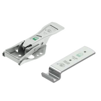 Zijkoppeling met STEELPRESS ZB-04C+Z-01A bevestiging voor volledige afsluiting van de aanhangwagenzijde