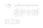 Zijdelingse versteviging van 40 cm voor UNITRAILER Force-aanhanger