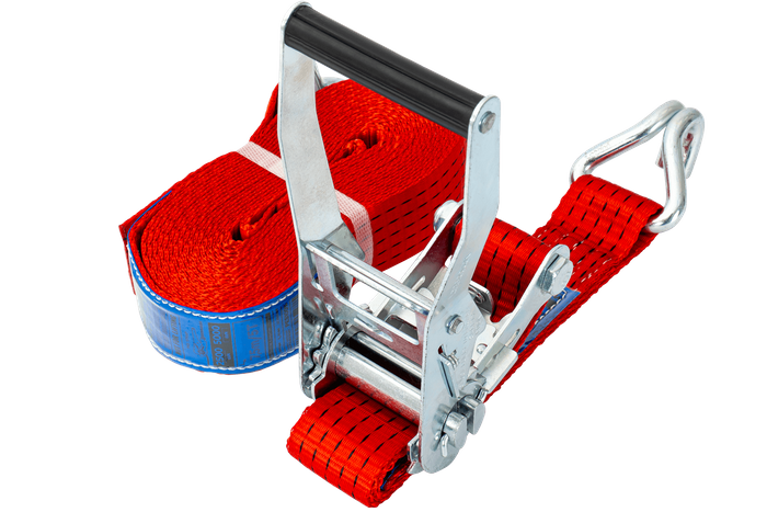 UNITRAILER 8m/50mm/5t rode transportband met spanner