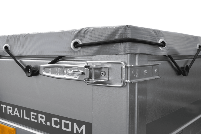 Autoaanhanger 264x125 UNITRAILER GARDEN 264 KIPP met H-0 frame en grijs deksel