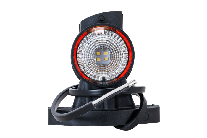 FRISTOM FT-140A LED rechter markeringslamp op een rubberen arm