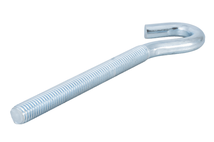 DROMET HZ M8x120 schroefhaak met open uiteinde (gebogen)