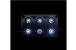 HORPOL LWD2156/CZ LED 900lm zwarte interieur autolamp met bewegingssensor