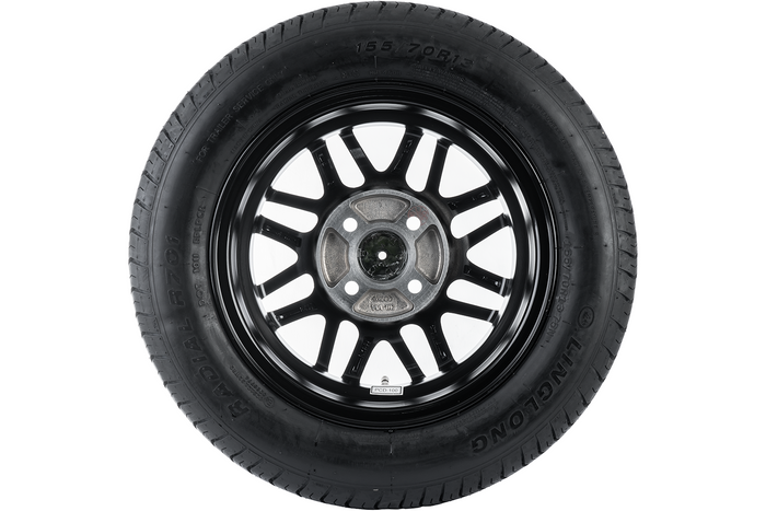 Aanhangerwiel LINGLONG BAND 155/70 R13 75N UNITRAILER ALU VELG 4Jx13" 4x100 ET 30