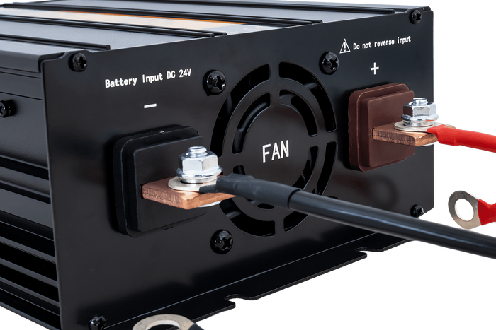 Spanningsomvormer 24V/230V (1000/2000W) KAMAR E1927