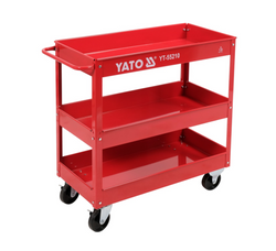 YATO YT-55210 3-laags werkplaatswagen, werkplaatskast, 130 kg, 79,5 x 79 x 37 cm