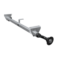 KNOTT VG7-L ongeremde as voor 750kg aanhanger 1125mm 1615mm 4x100