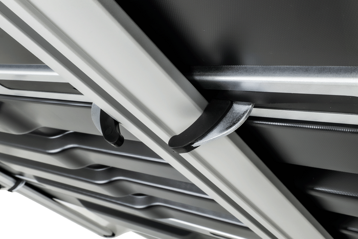 Inter Pack Zenith 8.6 dakkoffer, zwart metallic