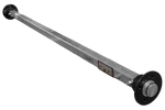 KNOTT VR7 ongeremde starre as met veer voor aanhanger 750 kg 1480 mm 1820 mm 4x100