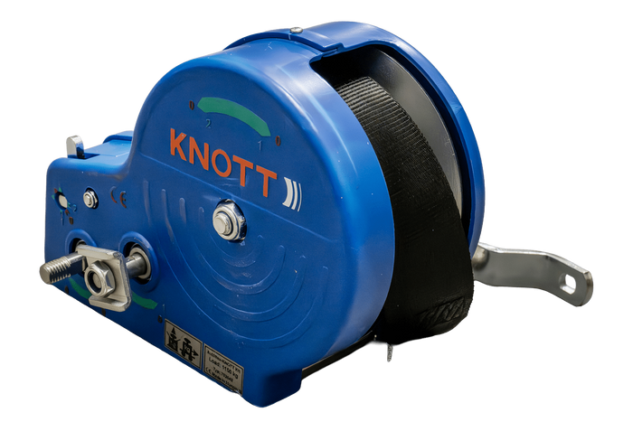 OUTLET Handlier voor KNOTT 1150kg aanhanger met riem