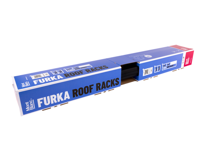 Mont Blanc Furka dakdrager zwart