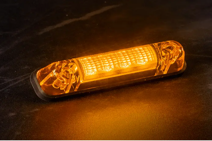 FRISTOM FT-081 LED-markeringslamp, oranje, universeel
