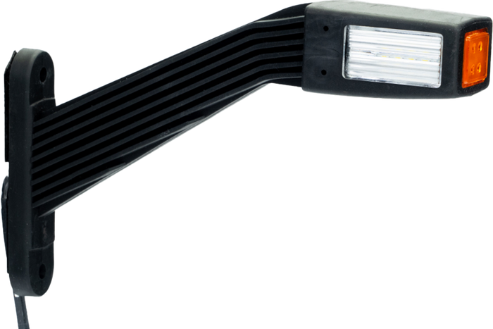 FRISTOM FT-145 LED linker markeringslamp op een rubberen arm