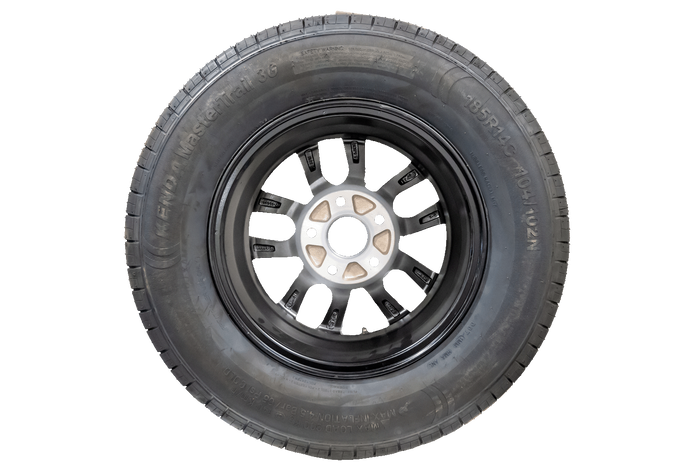 OUTLET Verstevigd wiel voor aanhanger KENDA BAND 185/80 R14C 104/102N KENDA ALU VELG 5.5Jx14&quot;H2 5x112 ET:30