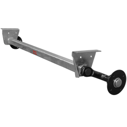 KNOTT VG7-L ongeremde as voor aanhanger 750 kg 1360 mm 1676 mm 4x130