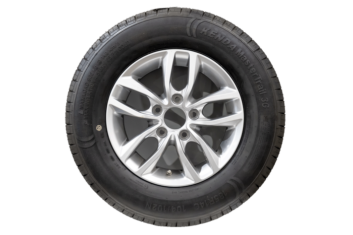 OUTLET Verstevigd wiel voor aanhanger KENDA BAND 185/80 R14C 104/102N KENDA ALU VELG 5.5Jx14&quot;H2 5x112 ET:30