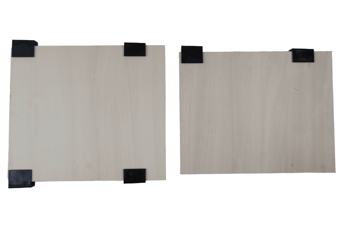 Set van twee planken voor de DAKEN ARKA 81209 gereedschapskist, vak 430x380mm en 430x340mm