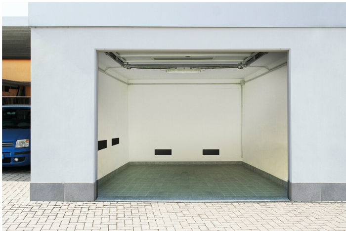 Set van vier beschermwandpanelen voor de LAMPA Premium garage 40x15cm