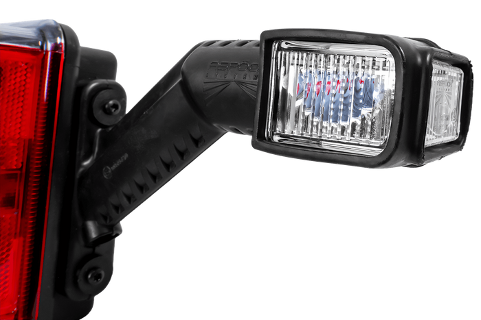 ASPÖCK EUROPOINT III LED bajonet achterlicht 7PIN ASS2 met claxon 7 functies rechts