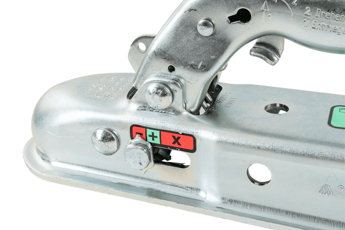 KNOTT KQ14-B kogelkoppeling 1400 kg voor aanhanger met vierkante dissel 60 mm