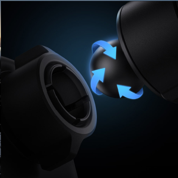 BASEUS Stabiele Gravitional autotelefoonhouder met Qi 15W draadloos opladen voor het ventilatierooster