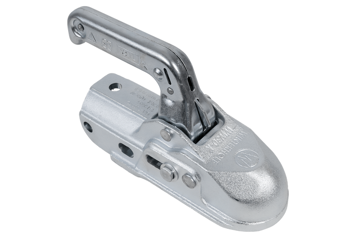 WINTERHOFF WW 30-K+Z kogelkoppeling voor een aanhanger van 3000 kg met een dissel van 35-51 mm buis, gietijzer.