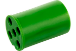 ASPÖCK 5-PIN bajonet connector voor 12V achterlichten, groen