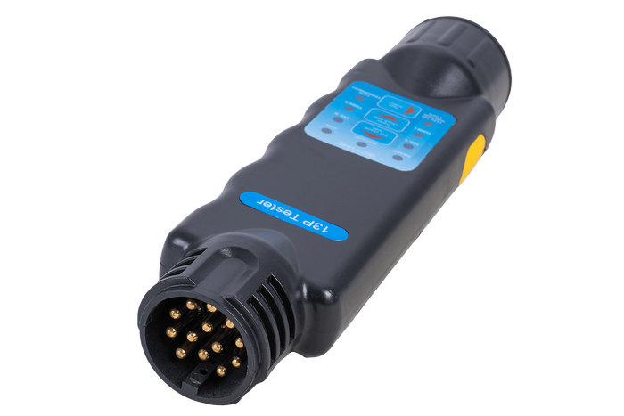 13-polige aanhangwagen stekkerdoos tester