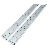 UNITRAILER oprijplaten stalen oprijplaten voor trekker aanhanger 250cm 1500 kg set van 2 stuks