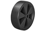 Reservewiel voor ProPlus 341549 massief rubberen neuswiel 220x70mm