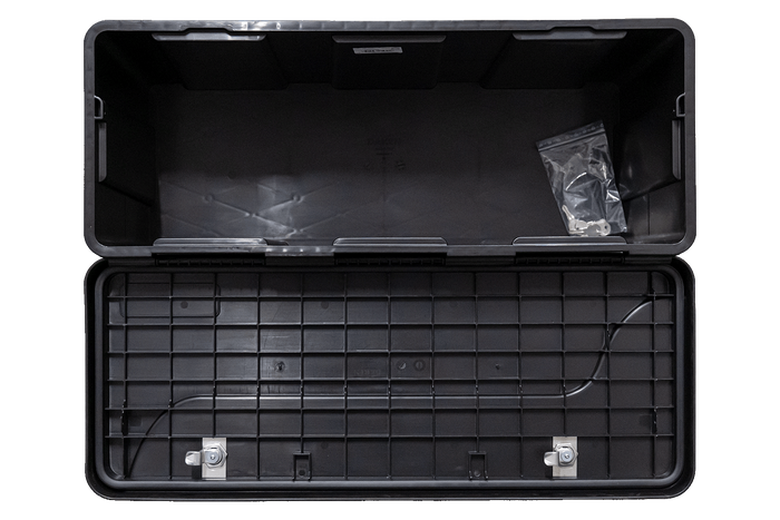 OUTLET Gereedschapskist DAKEN 82203 BLACKIT 750x300x355mm 50.6l