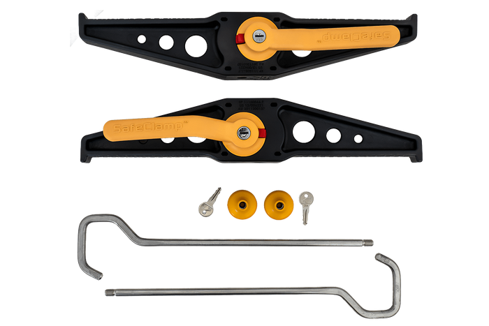 Set van twee LOKHEN STOPPY 606510100 ladderbevestigingsbeugels