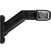 ASPÖCK SUPERPOINT IV LED rechter markeringslamp op een rubberen arm