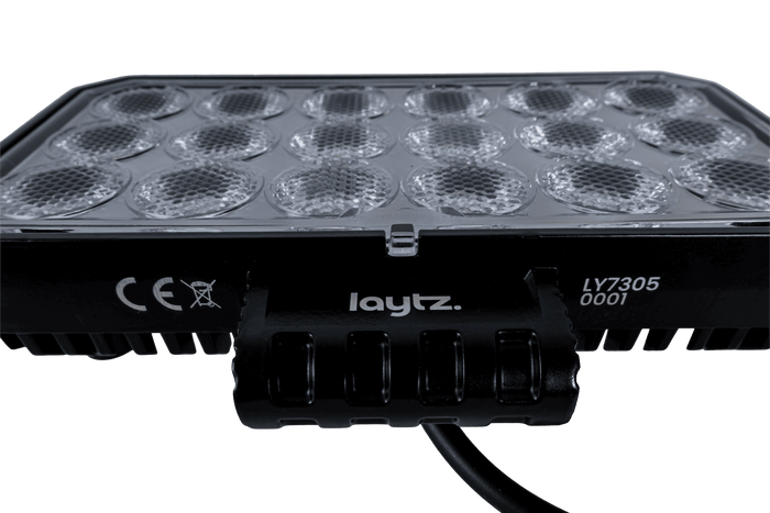 LED-werklamp reflector LAYTZ LY7305 72xLED 7000lm rechthoekig
