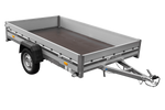 Aanhangwagen met aluminium zijwanden 264x150 Unitrailer Garden 265 KIPP ALU
