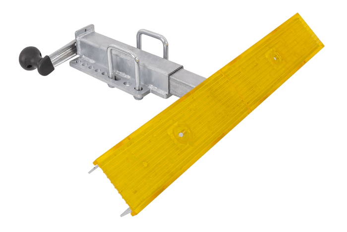 UNITRAILER TTL vlakke steun, lengte 59 cm, hoogte 50 cm, voor een boottrailer