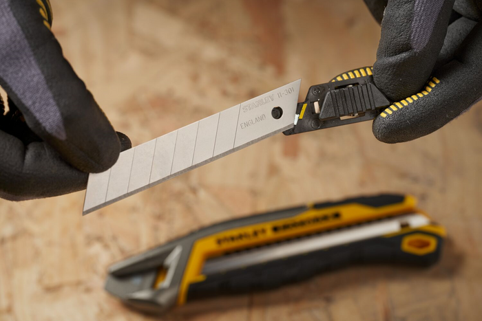 STANLEY afbreekmesjes 18mm, vervangbare mesjes 100 stuks