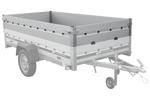 BIS aluminium zijwanden voor de UNITRAILER GARDEN 264 KIPP ALU en 264/2 KIPP ALU trailers