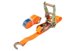 UNITRAILER 3m/25mm/1t oranje transportband met spaninrichting