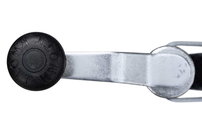 KNOTT TK48 steunwiel, pneumatisch wiel, 150 kg, 48 mm, 500-720 mm