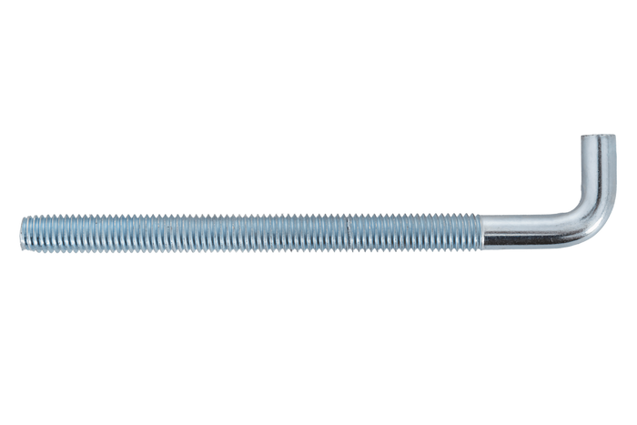 DROMET HP M8x120 schroefhaak met een L-vormige uiteinde (recht)