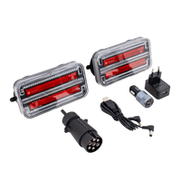 TT Technology TT.12028B-DI LED-achterlichten 3 functies links+rechts, draadloos, magnetisch