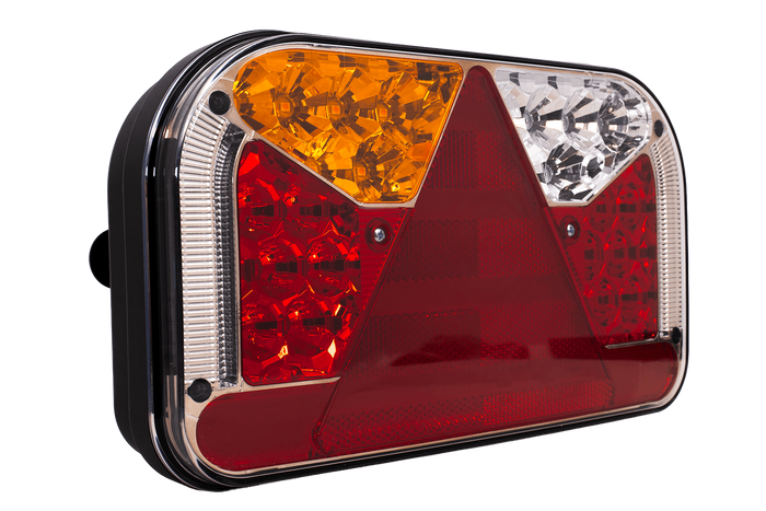 Achterlicht FRISTOM FT-170 LED 6 functies links, bajonet 