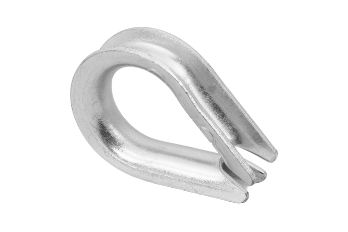 DROMET KU.8 touwkous, stalen klos 8mm