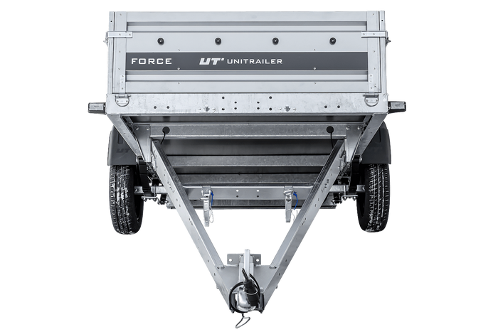 Autotrailer op veren 264x125 UNITRAILER FORCE 264/R KIPP